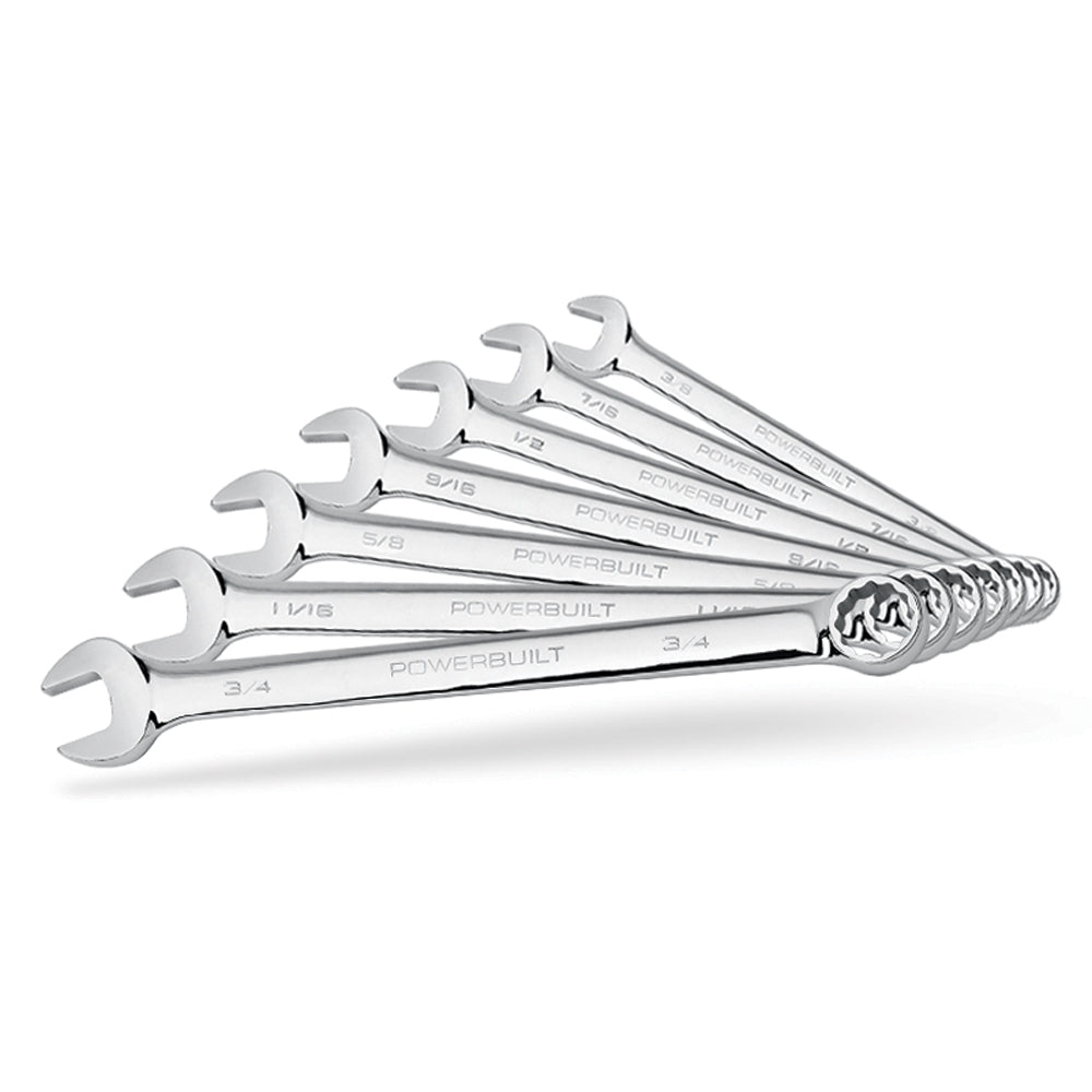 SAE Long Handle Combination Wrench Set, 11 Pc. SAE Long Handle Combination Wrench Set, 11 Pc.