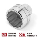 3/4 in. Dr. Sockets - SAE Shallow