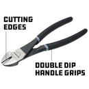 8 in. Pro Tech Diagonal Pliers