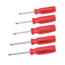 5 Piece Star Screwdriver Set, T15 to T30
