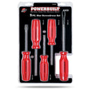 5 Piece Star Screwdriver Set, T15 to T30