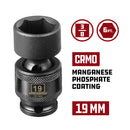 3/8 in. Dr. Universal Joint Impact Sockets - Metric