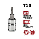 1/4 in. Dr. Tamper Proof Torx Bit Sockets