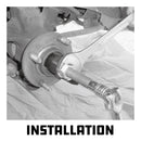 8 Piece Ford/Mercury Front Hub Remover & Installer Kit