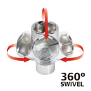 7 Pc. Universal Joint Socket Set - SAE 6 Pt.