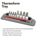 8 Pc. Tech Solutions Bit Socket Set - Metric