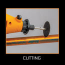 Mastergrip 215 Piece AC Rotary Tool Set - 790461ECE