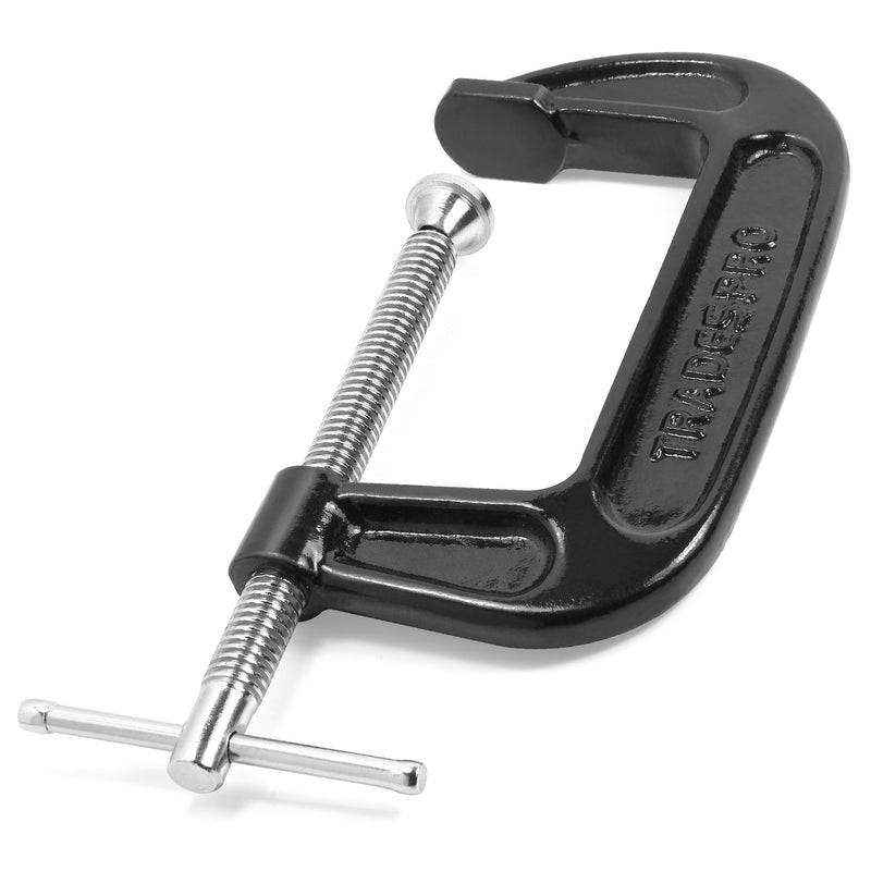 TradesPro Malleable Iron 4 in. C-Clamp - 836139