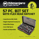 Kilimanjaro 57 Piece Bit Set - 910548ECE