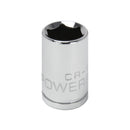 3/8 in. Dr. Sockets - Metric Shallow - 6 Pt.