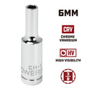 3/8 in. Dr. Sockets - Metric Deep -  12 Pt.