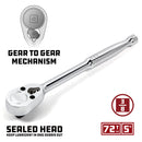 54 Piece Pro Tech 3/8 in. Dr. SAE & Metric Socket Set