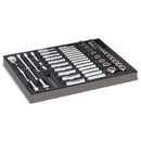 54 Piece Pro Tech 3/8 in. Dr. SAE & Metric Socket Set