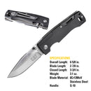 6-5/8 in. Drop-Point Folding Knife