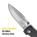 6-5/8 in. Drop-Point Folding Knife