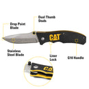 7-5/8 in. Drop-Point Folding Knife