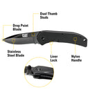 6 in. Drop-Point Folding Knife