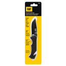 8 in. Drop-Point Folding Knife with Glass Break and Belt Cutter