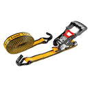 4 Piece 16 Ft. Super Duty Ratcheting Tie Down Straps - 1500 Lb.