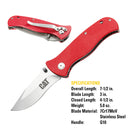 7-1/2 in. Drop-Point Folding Knife