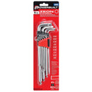 9 Piece Zeon SAE Hex Key Wrench Set for Damaged Fasteners