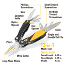 3 Piece Multi Tool and Pocket Knife Gift Set Box