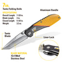 3 Piece Multi Tool and Pocket Knife Gift Set Box