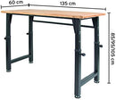 Allspace Multi-Purpose Height Adjustable Workbench - 240383