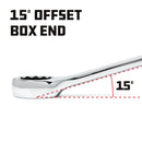 7 Piece Metric Stubby Combination Wrench Set