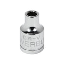 3/8 in. Dr. Sockets - Metric Shallow - 12 Pt.