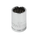 3/8 in. Dr. Sockets - Metric Shallow - 12 Pt.