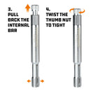 Powerbuilt 12 Millimeter Back-Tap Thread Repair Tool - 641148