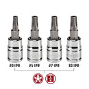 4 Piece Tamper Proof Star Plus Set