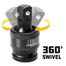 7 Piece Impact Universal Joint & Socket Adapter Set