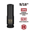 1/2 in. Dr. Sockets - SAE Impact Deep