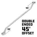 1/4 in. x 3/8 in. Brake Bleeder Wrench
