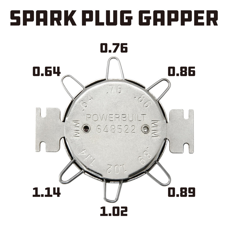 Powerbuilt Standard Ignition  Spark Plug Guage - 648522