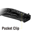 Makazi 8 in. Folding Knife - Black Satin Blade