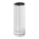 1/2 in. Dr. Sockets - Metric Deep - 12 Pt.
