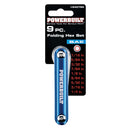 Folding SAE Hex Key Wrench Set