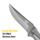 9 in. Drop-Point Fixed Blade Knife