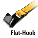 27 Ft. Ratcheting Truck Tie Down Strap Flat Hook - 3333 Lb.