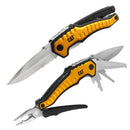 9-in-1 XL Multi Tool with Full Size Knife Blade and Pliers
