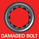 7 Piece Metric Universal Splined Combination Wrench Set