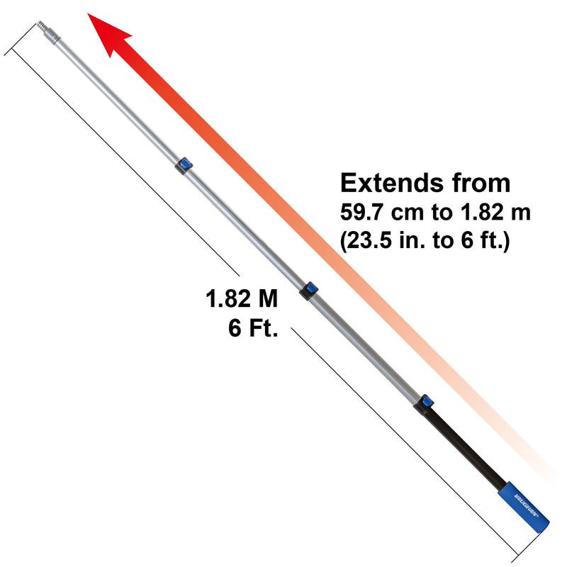 Vaughan 6 Feet Telescopic Extension Pole - 050200ECE