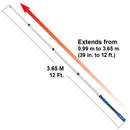 Vaughan 12 Feet Telescopic Extension Pole - 050201ECE