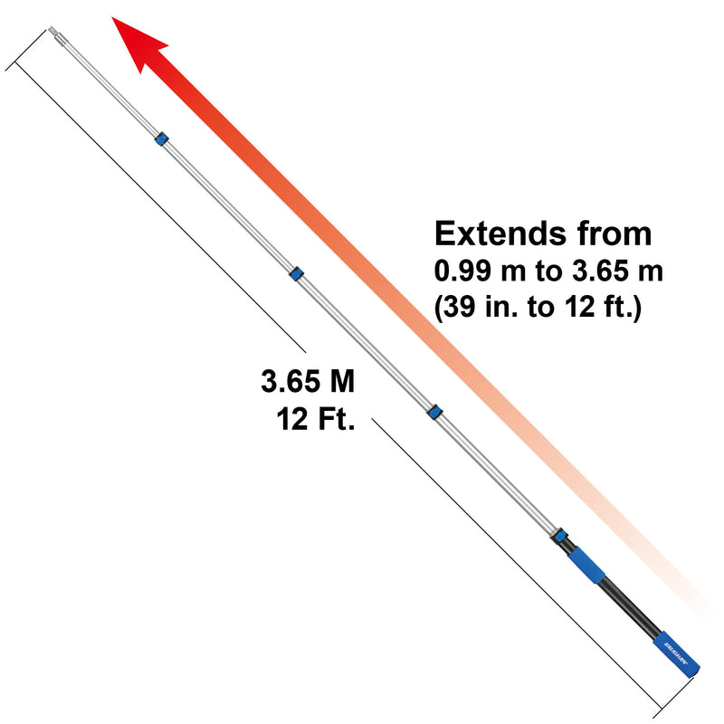Vaughan 12 Feet Telescopic Extension Pole - 050201ECE