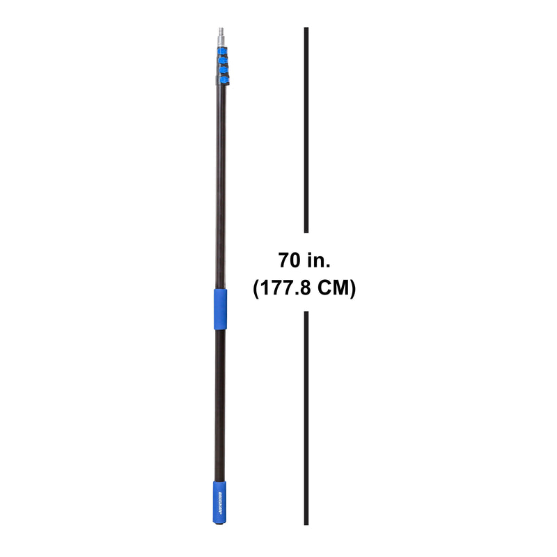 Vaughan 5 Piece Home Cleaning Kit with 24 Foot Extension Pole - 050231ECE
