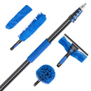 Vaughan 5 Piece Home Cleaning Kit with 24 Foot Extension Pole - 050231ECE
