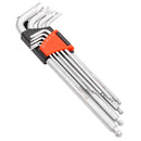 9 Piece Zeon Metric Hex Key Wrench Set for Damaged Fasteners